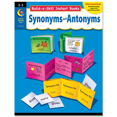 Build A Skill Instant Books Synonyms And Antonyms Gr 23 Ebook