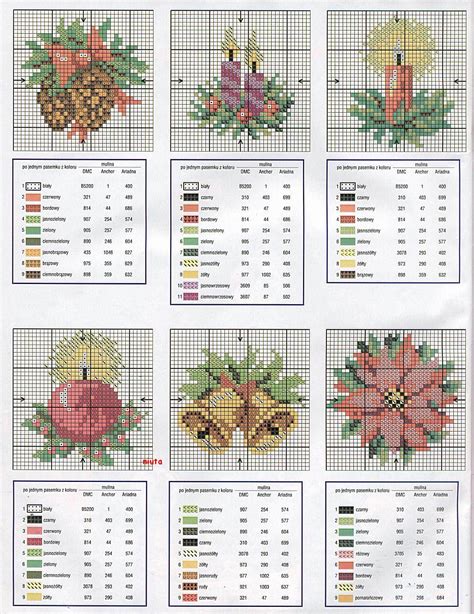 Manualidades De Punto De Cruz Para Navidad Imagui