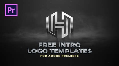 Free Intro Logo Templates For Adobe Premiere Pro Dark Version Youtube