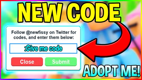 Adopt Me Twitter Codes 2021 Can We Hatch The Rarest Pets Ever In