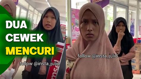 Aksi Cewek Kepergok Ngutil Di Minimarket Viral Di Medsos Youtube