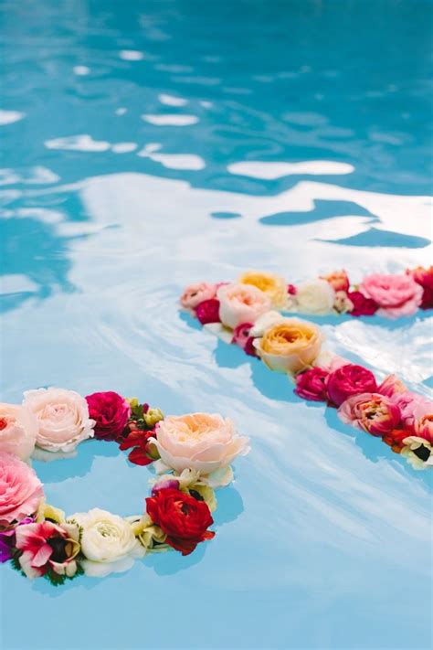 Breathtaking Ways To Dress Up A Pool For A Wedding Backyard Wedding
