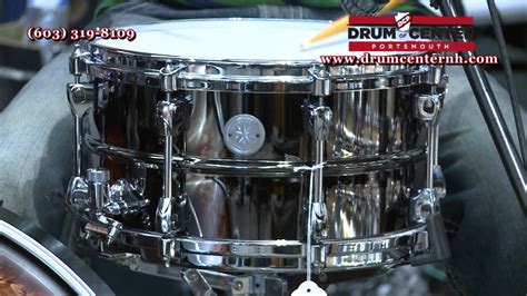 Tama Starphonic Steel Snare Drum 13x7 Youtube
