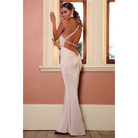 Oyster Backless Long Maxi Dress Ball Dresses Fitted Prom Dresses One Shoulder Prom Dress