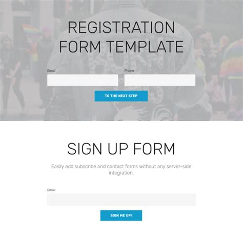 Free Html Bootstrap Multi Page Template