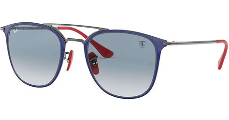 Get up to speed with all the latest scuderia ferrari sunglasses. Ray-Ban Scuderia Ferrari Collection Rb3601m in Blue for Men - Lyst