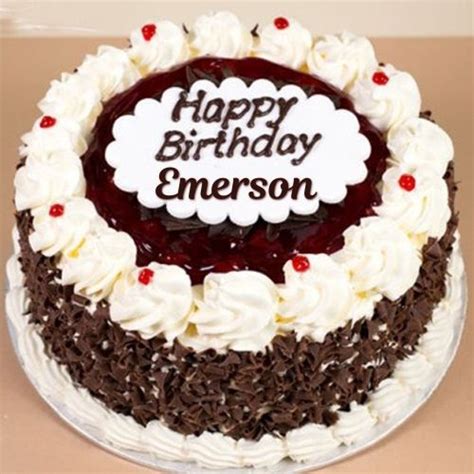 Happy Birthday Emerson Wishes Images Cake Memes 