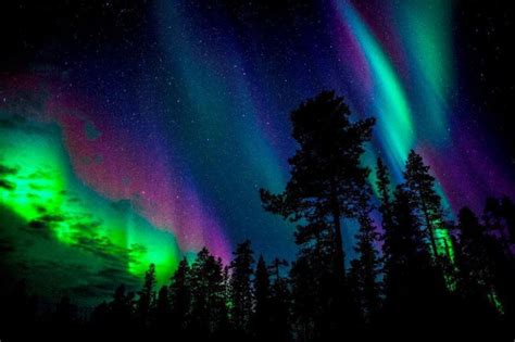 Northern Lights Over Lapland Memolition