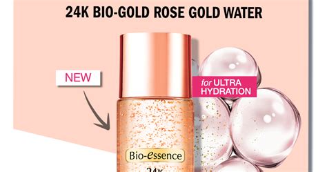 I will review this series of 24k bio essence gold products honestly. FREE Bio-essence 24K Bio-Gold Rose Gold Water 20ml Sample ...