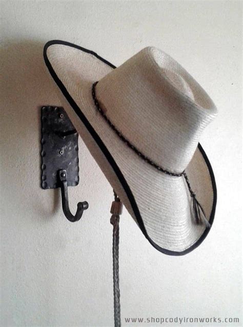 Price Reduced Cowboy Hat And Coat Rack Wall Hanger Combo Hand Etsy In