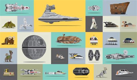 Las Naves De Star Wars Ilustradas Por Scott Park Creatividad En Blanco