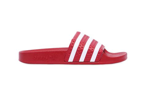 Adidas Adilette Slides Are Red Hot Hypebae