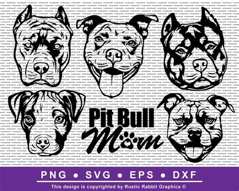 Aside from the pitties not being as wide and muscular as. Pitbull clipart digital, Pitbull digital Transparent FREE ...