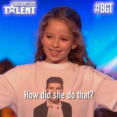 How Did She Do That Issy Simpson Left The Judges Shook Britains Got Talent Mini Magician