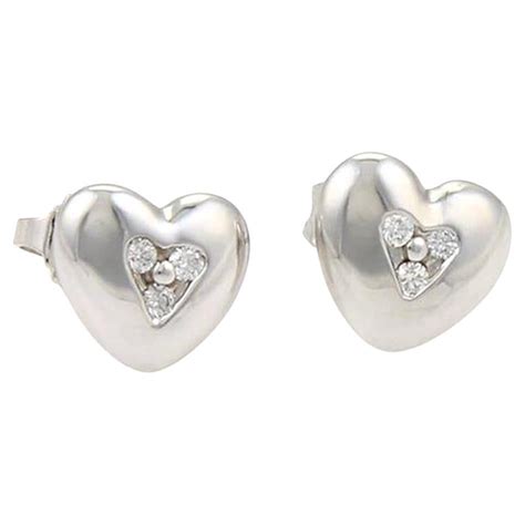 Tiffany And Company Diamond Stud Earrings At 1stdibs Tiffany Diamond