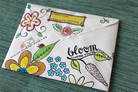 Heres A Neat Envelope Made By Marissa Of Marissamakes Mail Art