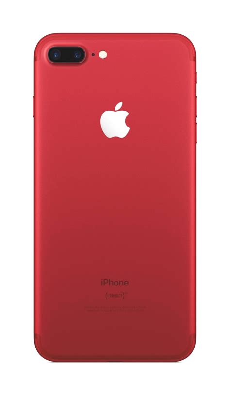Apple Introduces Iphone 7 And Iphone 7 Plus Red Special Edition