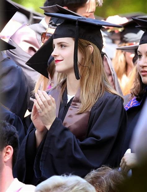 Emma Watsons Brown University Graduation Pictures
