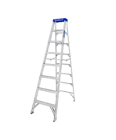 Aabtools Gazelle G5008 8ft Aluminium Step Ladder 24m