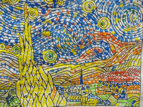 Letras de la oreja de van gogh, curiosidades y mucho más. à la manière de Vincent Van Gogh - Webécoles - Vienne 2