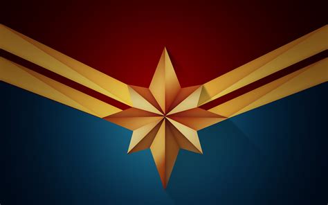 Captain Marvel Logo Designs Vector Art Diron Polson Behance