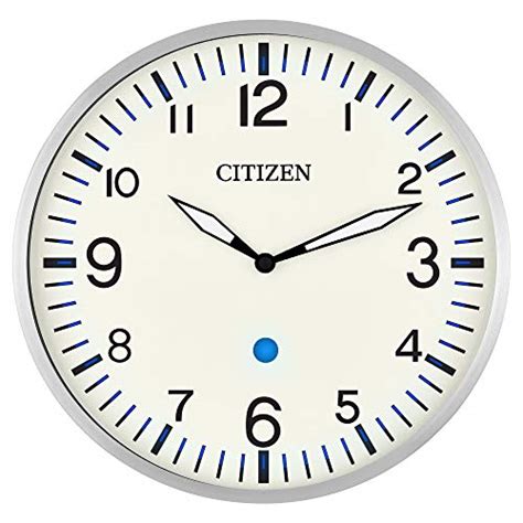 Citizen Clocks Cc5012 Citizen Smart Echo Compatible Wall Clock With