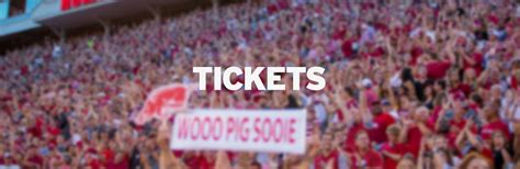 No matter where your seats are, you can shop confidently knowing that our. Tickets | Arkansas Razorbacks