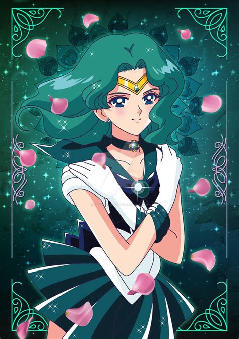 Sailor Neptune By Riccardobacci Sailor Moon Art Sailor Neptune Sailor Moon Fan Art