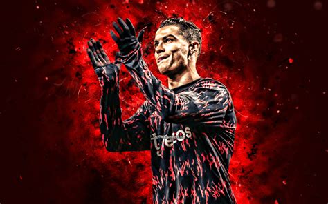 Download Wallpapers Cristiano Ronaldo 4k Applause Manchester United