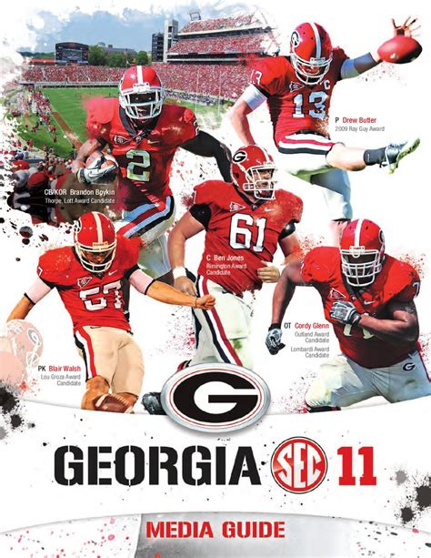 2011 Georgia Buldogs Football Media Guide By Georgia Bulldogs Athletics