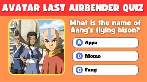 Ultimate Avatar The Last Airbender Trivia Challenge YouTube