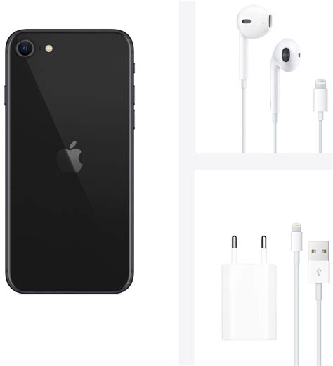Смартфон Apple Iphone Se 2020 64gb Black купить по цене 27 890 рублей