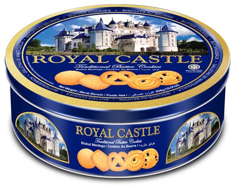 bundle of 2 royal british homemade butter cookies (150g). Royal Castle