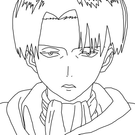 Levi Ackerman Coloring Page Coloring Pages