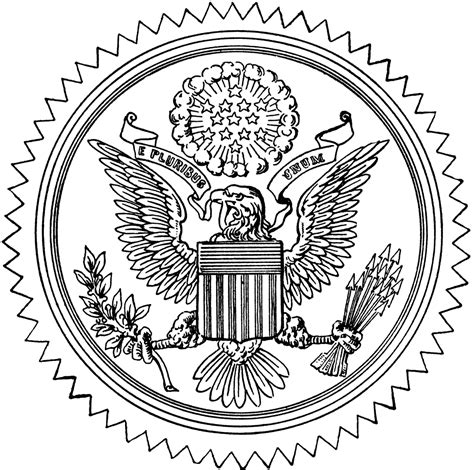 Great Seal Of The United States Clipart Etc