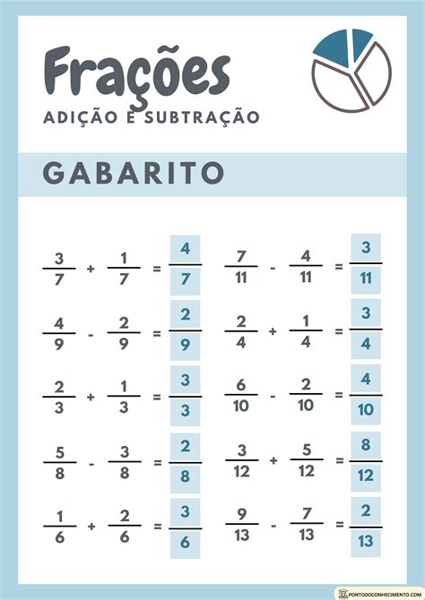 Exercicios Soma De Frações