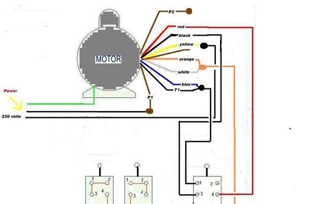 Basic Washing Machine Motor Wiring