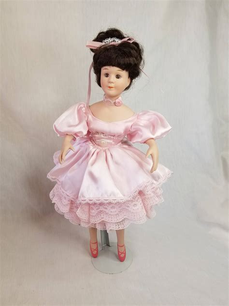 Porcelain Ballerina Ballet Dancer Doll ~ 17 Collectible Doll ~ No Coa