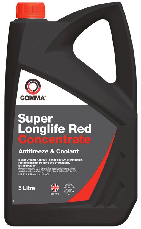 Buy Comma Sla5l Super Red Antifreeze And Coolant Concentrated 5 Litre