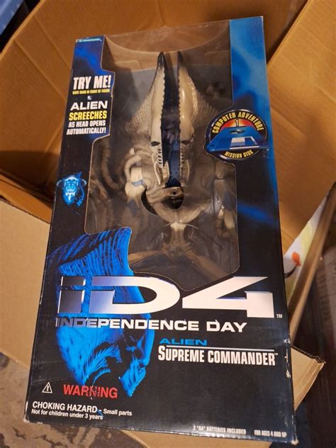 Sealed Id4 Independence Day Alien Supreme Commander Trendmasters 1996