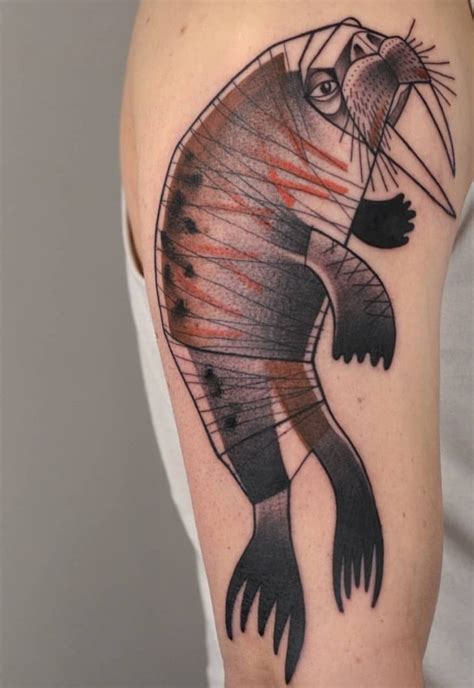 50 Amazing Walrus Tattoos With Meaning Body Art Guru