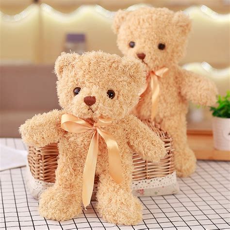 1pc 30cm Kawaii Teddy Bear Plush Toy Cute Stuffed Soft