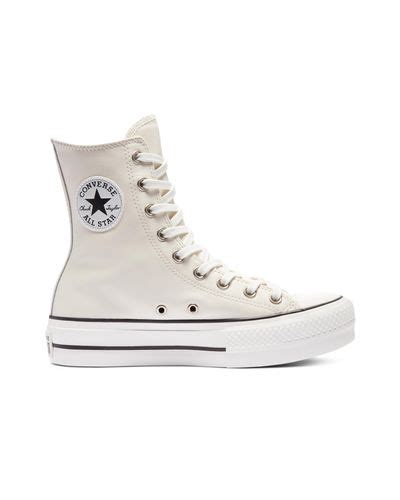Converse Extra High Platform Chuck Taylor All Star In White Lyst