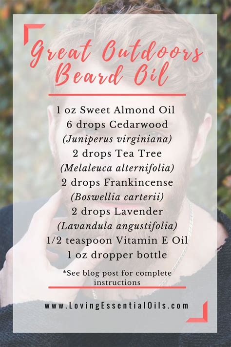 How To Make All Natural Beard Oil With Essential Oils Diy Recipes Recipe Beard Oil Blends