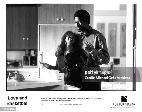 Actress Debbi Morgan And Actor Dennis Haysbert On Set Of The New Line News Photo Getty Images