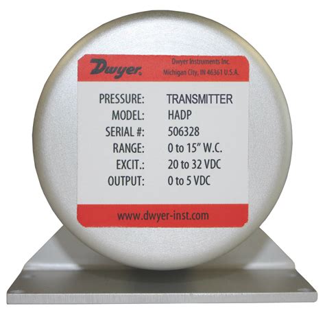Series Hadp High Accuracy Differential Pressure Transmitter Dwyer
