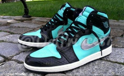 Air Jordan 1 High Tiffany Custom By D Prince Customs Sneakerfiles