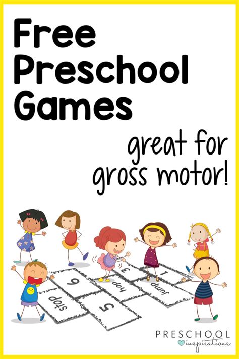 Free Preschool Games Preschool Inspirations
