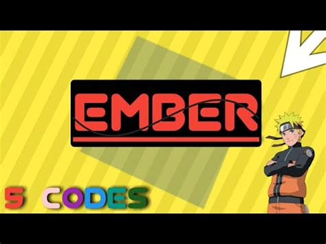 5 free private server codes for Ember | Shindo Life - YouTube