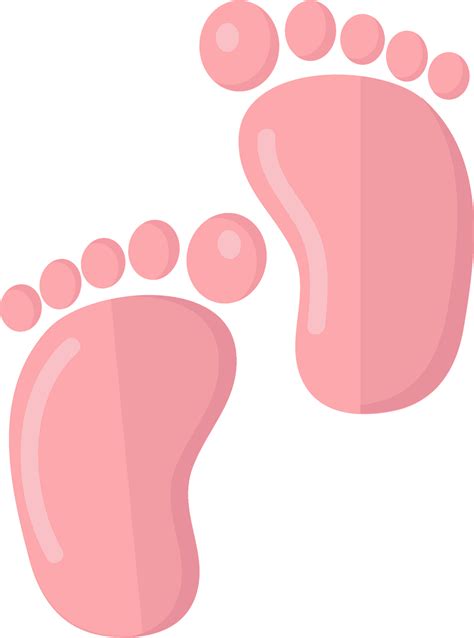 Clipart Of Baby Feet